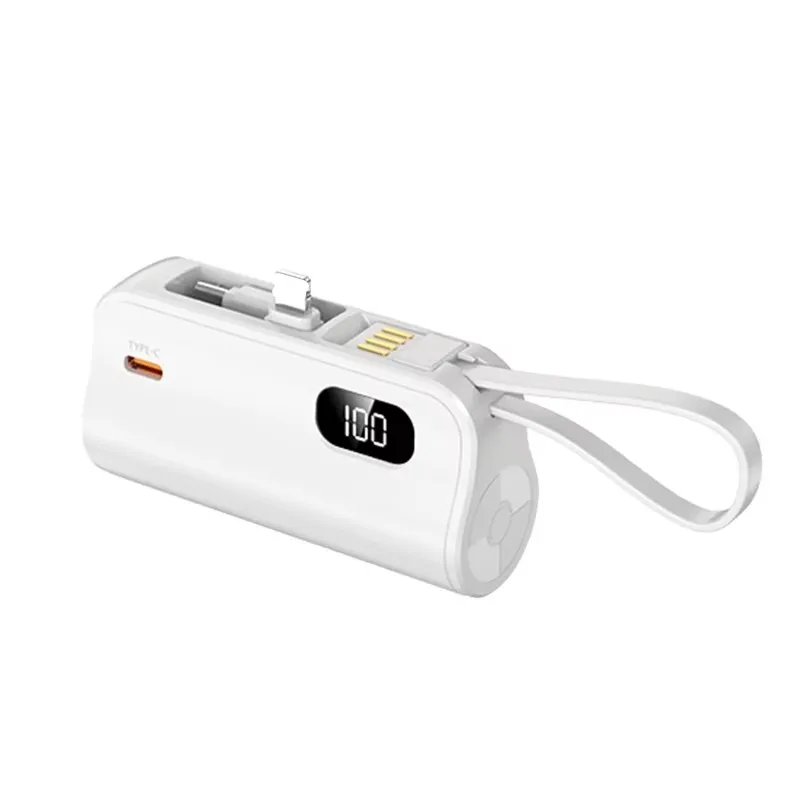 External Battery with Integrated Digital Screen Cables